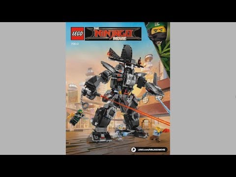 2017 LEGO Ninjago 70613 Garma Mecha Man - instruction timelapse