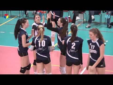 Volejbal extraliga kadetek: Přerov Precheza - VK ČEZ České Budějovice 3:0, 3:1