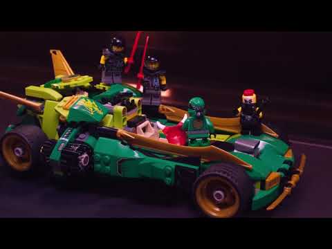 Ride Ninja Stop Motion  -The Chase  ( LEGO NINJAGO )
