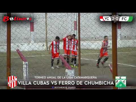 LIGA CATAMARQUEÑA, Villa Cubas vs Ferro de Chumbicha