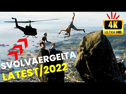 Adventurous Climbing Svolvaergeita Lofoten /Goat Horns /Chopper View 2022/4K [1080p/60fps] HDR