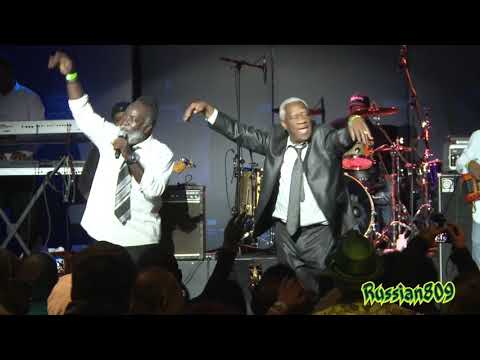 Freddy McGregor and Castro Brown with Code Red Band