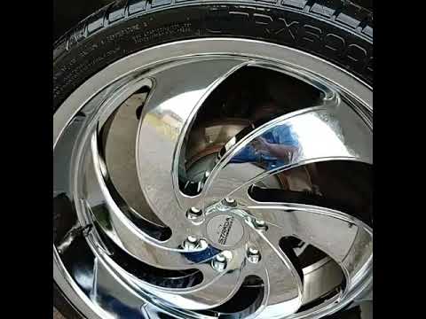 26 inch chrome strada retro on chevy tahoe rims tires ulohos indianapolis