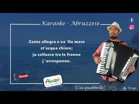 L'acquabbelle - Karaoke