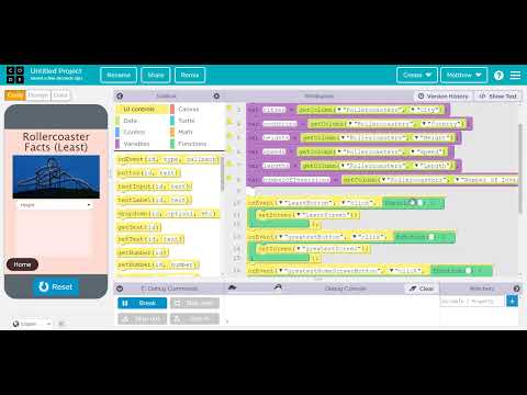 Hackathon Rollercoaster - Coding Your App