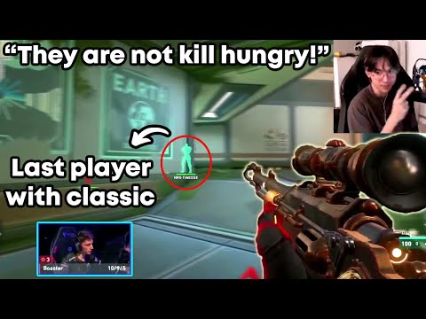 TenZ explains Fnatic's Secret Strat for hunting players having only 'classic'...