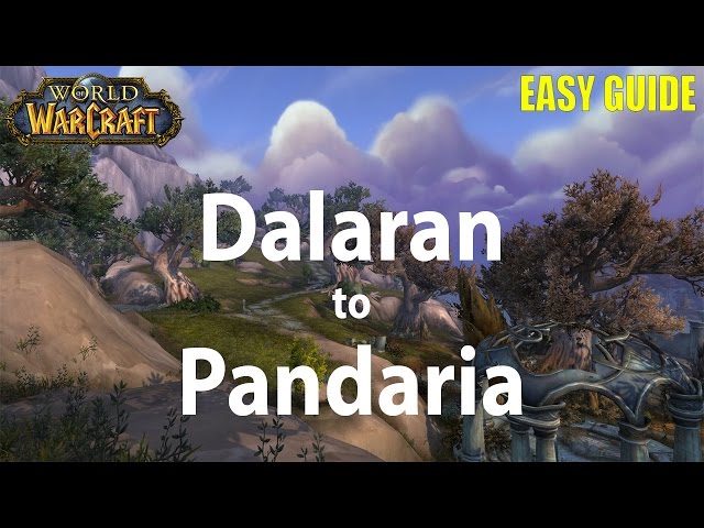 How To Reach Pandaria With Demon Hunter