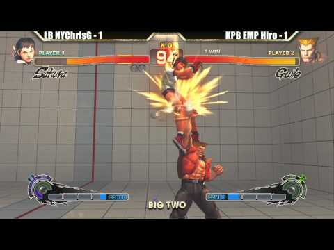 SSF4AE Losers Final LB NYChrisG vs KPB EMP Hiro - Big Two #2 Tournament