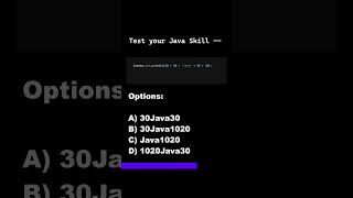 Download the video "Java Trick MCQ: Most Beginners Fail This! 💻 #Shorts #java"