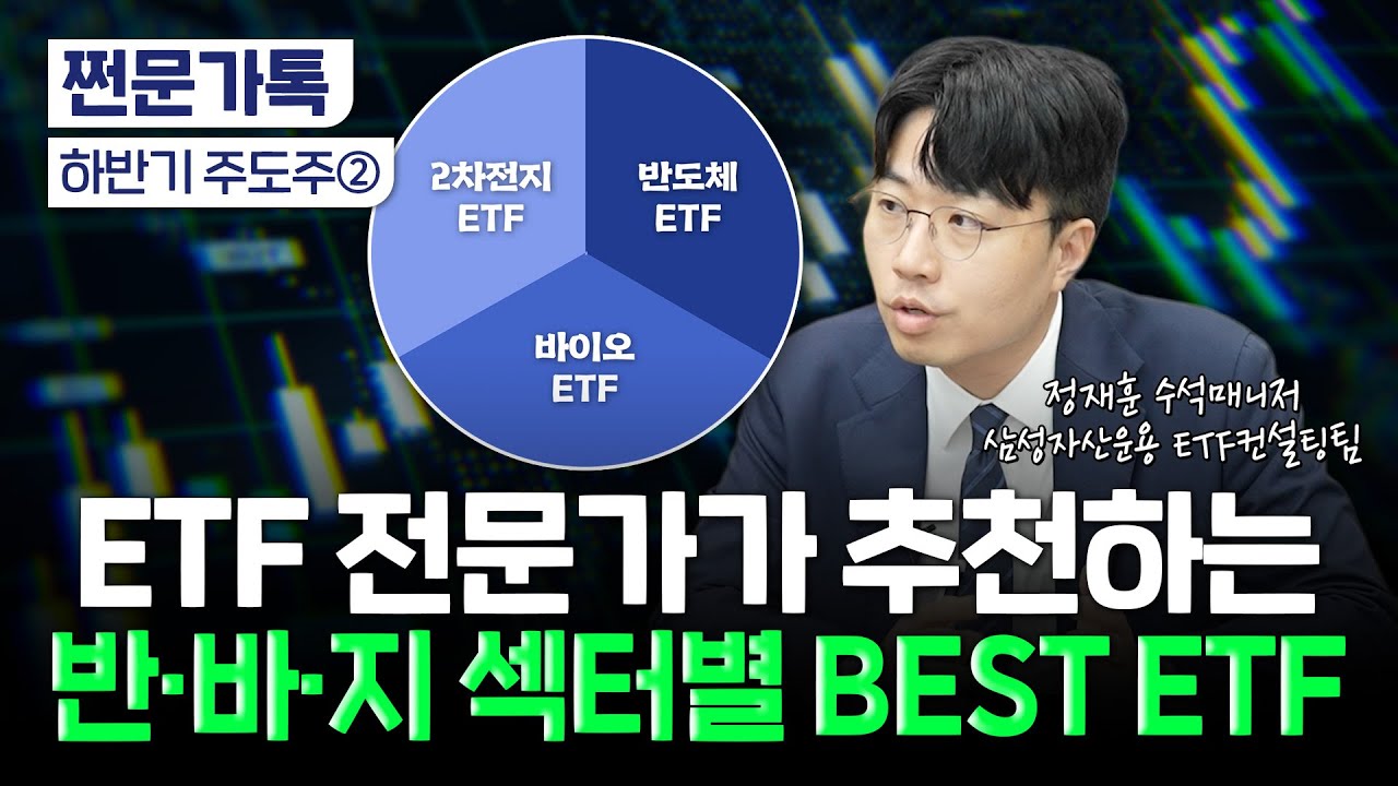 반·바·지 ETF, 무엇을 얼마나 사야할까?｜정재훈 삼성자산운용 ETF컨설팅팀 수석매니저