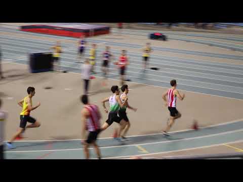 PK Indoor Gent - 400m Jun H - Ruben, Korneel & Tom