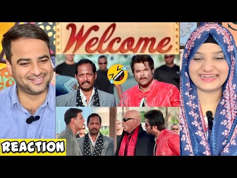 Welcome - Best Comedy Scene Reaction!!! | Anil Kapoor | Paresh Rawal | Nana Patekar | Amber Rizwan