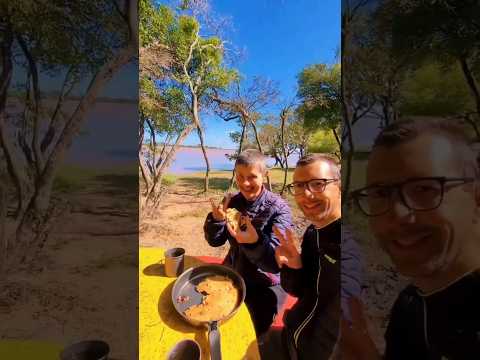 Um CAMPING Incrível no Uruguai 🍃😍 Viagem de Moto
