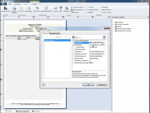 Listendesigner II - Warenwirtschaftssystem Orgasoft.NET - SAP Electronic AG