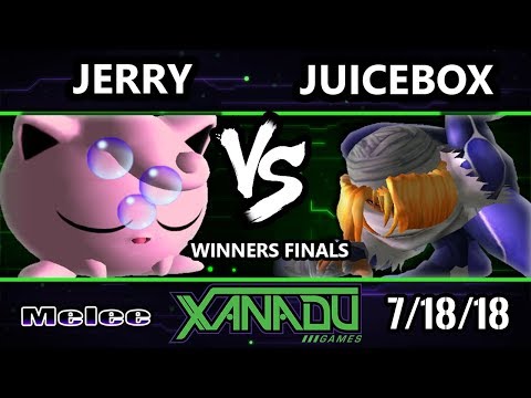 S@X 259 SSBM - Jerry (Jigglypuff) Vs. Juicebox (Sheik) - Smash Melee Winners Finals