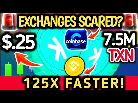 KASPA 125+ TPS vs BITCOIN 7 TPS! Major Exchanges TERRIFIED to List KAS? (Price Prediction 2025)
