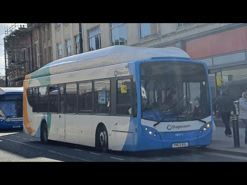 Journey on Route X24 | YN63BXL/28013 - Stagecoach North East: Scania K270UB/ADL Enviro 300NG