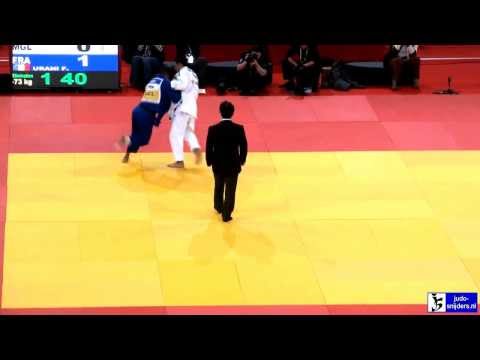 Judo 2013 Grand Slam Paris: Ganbaatar (MGL) - Urani (FRA) [-73kg]