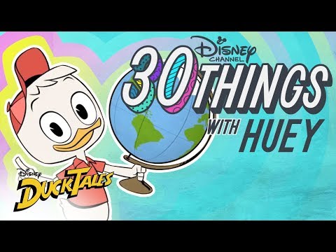 30 Things With Huey Duck | DuckTales | Disney Channel