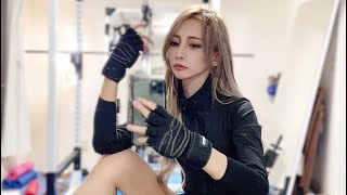 スタイリッシュ美女の倍速トレーニング動画！！