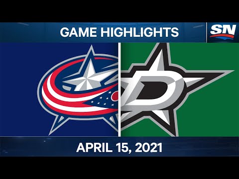 NHL Game Highlights | Blue Jackets vs. Stars - Apr. 15, 2021