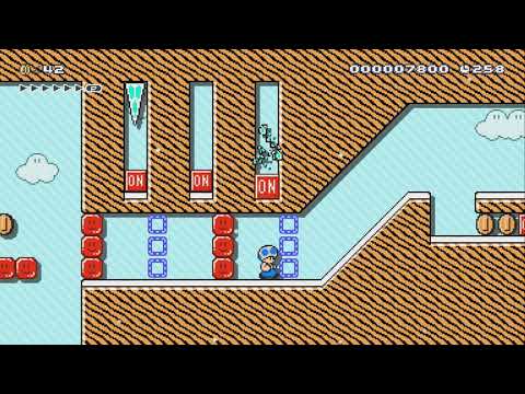 Transition Tundra by Vile8 - Super Mario Maker 2 - No Commentary 1bv