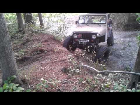 TJ with rock krawler long arm and 35's