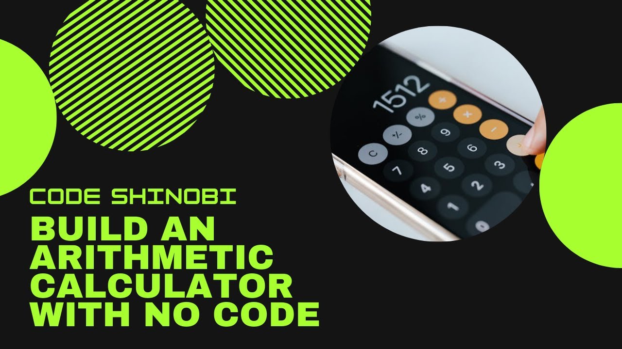 How to create an arithmetic calculator using Flutterflow. No-code/low-code tutorial
