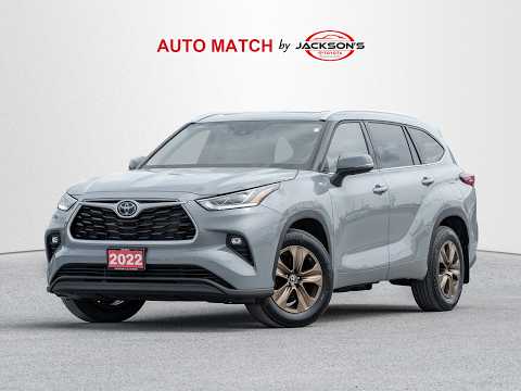 2022 Toyota Highlander Hybrid XLE AWD for sale at Jackson's Toyota in Barrie, ON