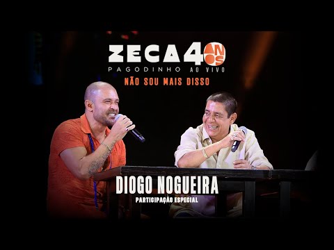 Zeca Pagodinho 40 anos Ao Vivo -“Não sou mais disso”/ Part. Especial: Diogo Nogueira (CLIPE OFICIAL)