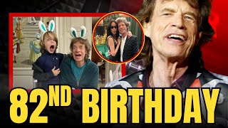 Download lagu Mick Jagger Celebrated His 82 Birth Day With Young Wife and Son mp3