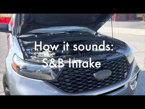 How it sounds: S&B Cold Air Intake for the 2020-25 Ford Explorer ST 3.0L