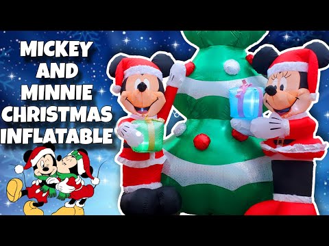 Minnie Mouse Christmas Inflatable