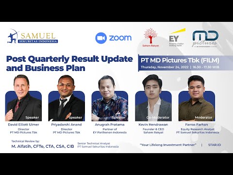 , title : 'Post Quarterly Result Update and Business Plan PT MD Pictures Tbk (FILM)'
