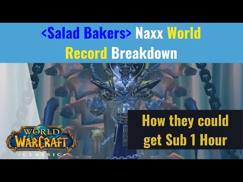 Salad Bakers Naxx 1:03 Naxx World Record Breakdown