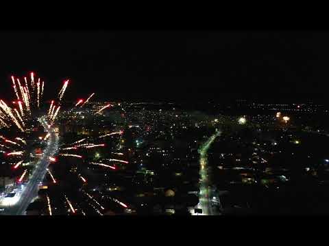 Nata e ndrrimeve të moteve në Vushtrri - PAMJE NGA DRONI