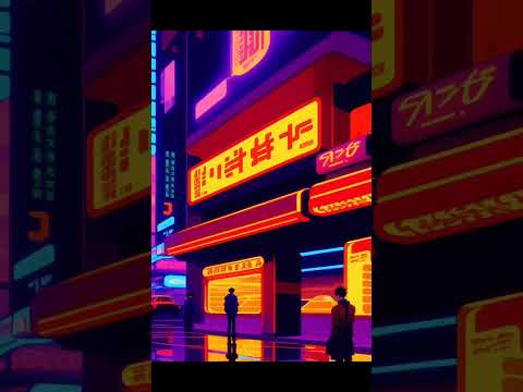 😍 Art Scene of Tokyo Digital Art #shorts #aiart #midjourney #ai #short #chatgpt #digitalart