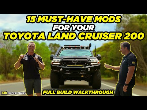 15 Must-Have Mods for Your Toyota LandCruiser 200 | Full Build Walkthrough!