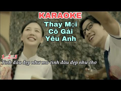 ( Karaoke ) thay mọi cô gái yêu anh - Amee