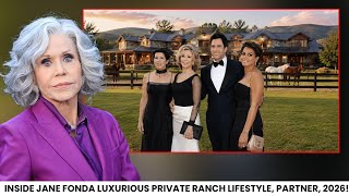 Jane Fonda's Luxury Lifestyle 2026 ★ Huge Net Worth, Family, Mansions, Cars & Life at 88!