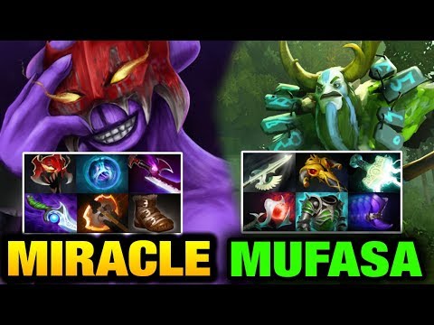 Miracle- [Faceless Void] vs Mufasa [Nature's Prophet] Try Hard Dota 2
