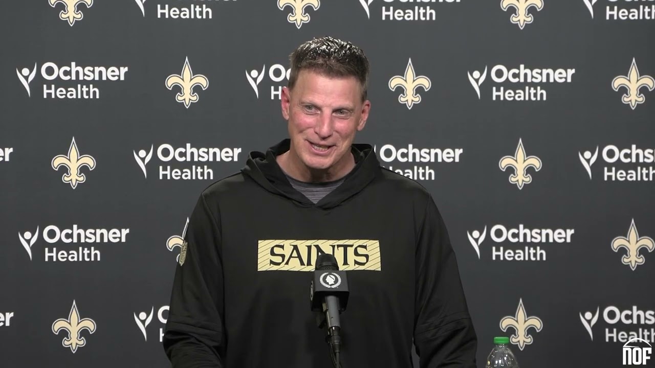 Saints OC Doug Nussmeier on Chris Olave, playing finale with entirely new receiver room from Week 1