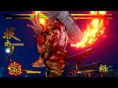 Wan-Fu vs Baiken - Samurai Shodown