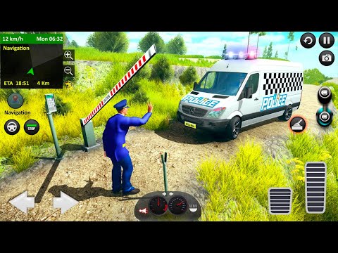 Offroad Police Van Drive 2020 - Android Gameplay