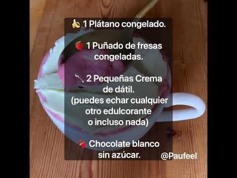 EL HELADO MÁS CREMOSO CON 4 INGREDIENTES!! SIN NATA!