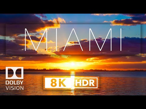 Miami Sunrise 8K Ultra HD HDR