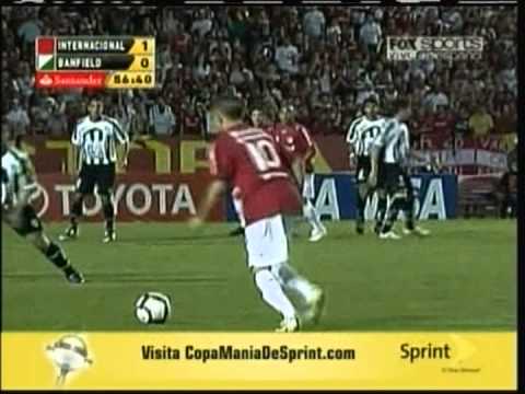 2010 (May 6)  Internacional (Brazil) 2-Banfield (Argentina) 0 (Copa Libertadores)