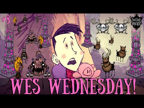 Wes Wednesday Challenge - Cold, Ruinous Deer Hunting [Don't Starve Together]