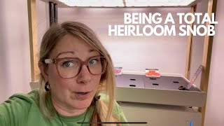 PLANTING HEIRLOOM SEEDS in my FAMILY RISE GARDEN | The Indoor Gardener