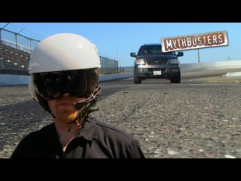 AC vs. Windows Down? Which Saves More Gas? | MythBusters
